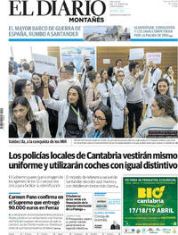 Portada El Diario Montañés 2026-04-10
