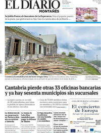 Portada El Diario Montañés 2026-06-10