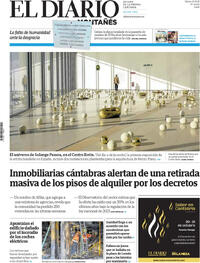 Portada El Diario Montañés 2026-10-10