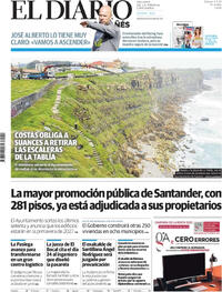 Portada El Diario Montañés 2026-04-11