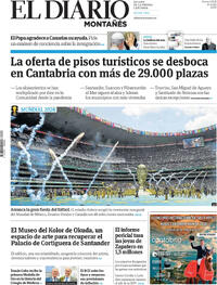 Portada El Diario Montañés 2026-06-12