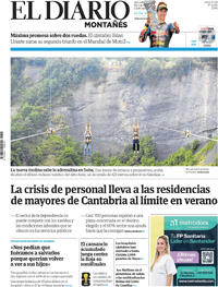 Portada El Diario Montañés 2026-07-13