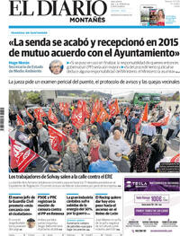 Portada El Diario Montañés 2026-03-14