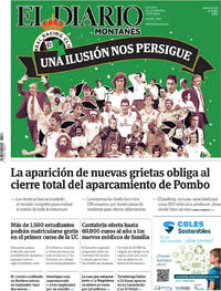 Portada El Diario Montañés 2026-05-14