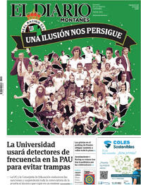 Portada El Diario Montañés 2026-05-15