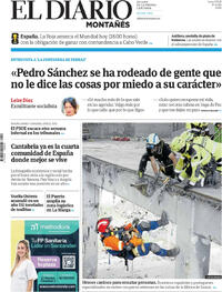 Portada El Diario Montañés 2026-06-15