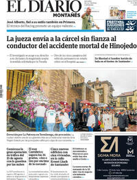 Portada El Diario Montañés 2026-08-15