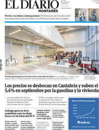 Portada El Diario Montañés 2026-10-15