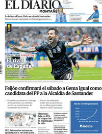 Portada El Diario Montañés 2026-07-16