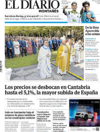 Portada El Diario Montañés 2026-09-16