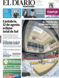 Portada El Diario Montañés 2026-01-18