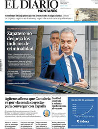 Portada El Diario Montañés 2026-06-18
