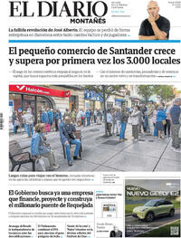Portada El Diario Montañés 2026-09-18