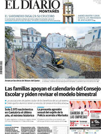 Portada El Diario Montañés 2026-02-19