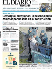 Portada El Diario Montañés 2026-03-19