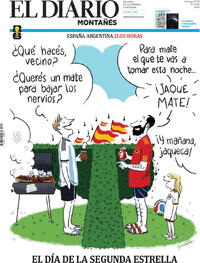 Portada El Diario Montañés 2026-07-19