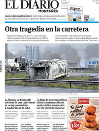 Portada periódico El Diario Montañés