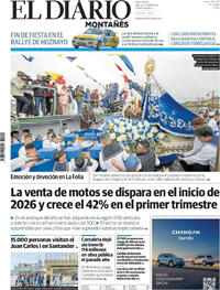 Portada El Diario Montañés 2026-04-20