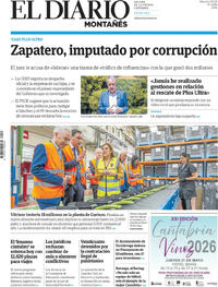 Portada El Diario Montañés 2026-05-20
