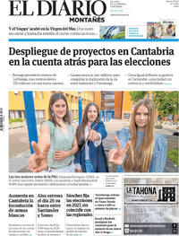 Portada El Diario Montañés 2026-06-20