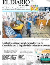 Portada El Diario Montañés 2026-08-20