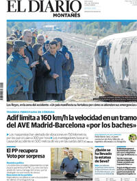 Portada El Diario Montañés 2026-01-21