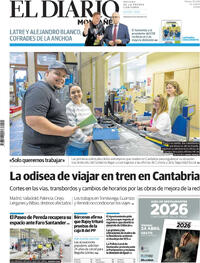 Portada El Diario Montañés 2026-04-21