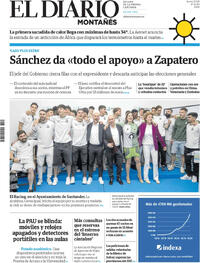 Portada El Diario Montañés 2026-05-21