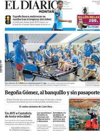 Portada periódico El Diario Montañés