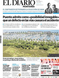 Portada El Diario Montañés 2026-01-22