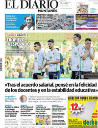 Portada El Diario Montañés 2026-03-22