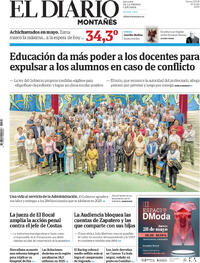 Portada El Diario Montañés 2026-05-22