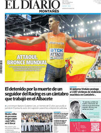 Portada El Diario Montañés 2026-03-23