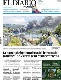 Portada El Diario Montañés 2026-07-23