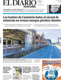 Portada El Diario Montañés 2026-09-23