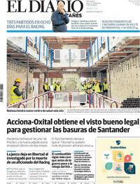 Portada El Diario Montañés 2026-03-24