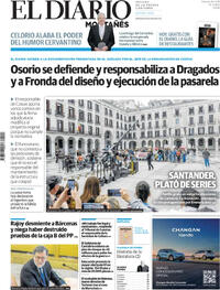 Portada El Diario Montañés 2026-04-24