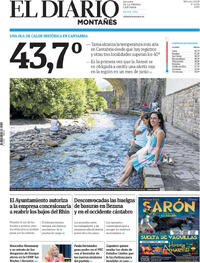 Portada El Diario Montañés 2026-06-24