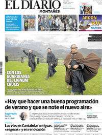 Portada El Diario Montañés 2026-01-25