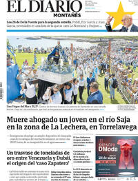 Portada El Diario Montañés 2026-05-26
