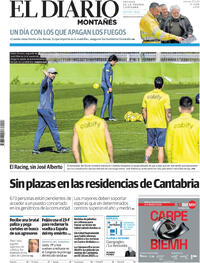 Portada El Diario Montañés 2026-02-27
