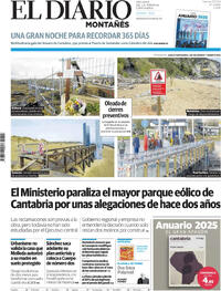 Portada El Diario Montañés 2026-03-27
