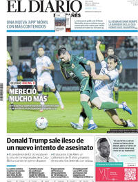 Portada El Diario Montañés 2026-04-27