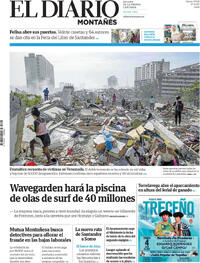 Portada El Diario Montañés 2026-06-27