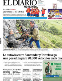 Portada El Diario Montañés 2026-09-27