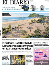 Portada El Diario Montañés 2026-02-28