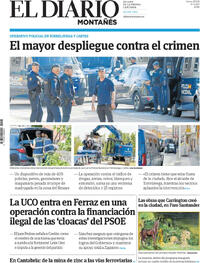 Portada El Diario Montañés 2026-05-28