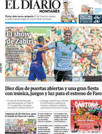 Portada El Diario Montañés 2026-08-29