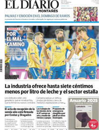 Portada El Diario Montañés 2026-03-30