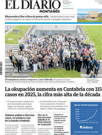 Portada El Diario Montañés 2026-04-30